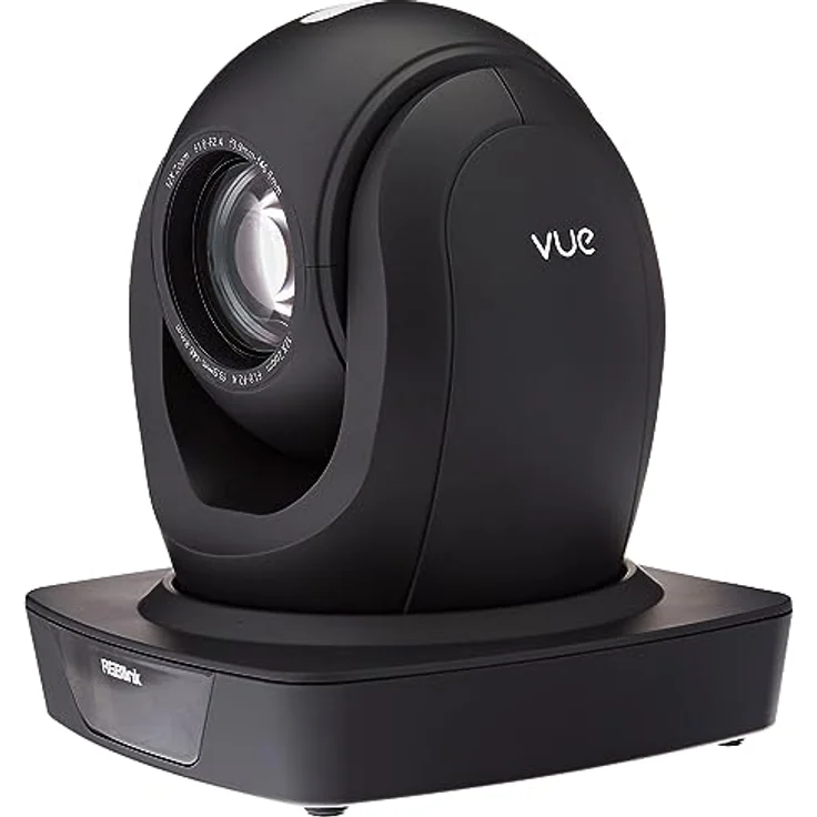 RGBlink VUE PTZ Camera 12x (1920 x 1080 Pixels), Netzwerkkamera, Schwarz - Professionelle Broadcast PTZ Kamera mit 12-fachem optischem Zoom – Bild 2