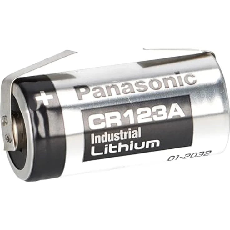 Akkuman.de Fotobatterie CR123A Lithium 3V 1400mAh U-Lötfahne, Leistungsstarke Energiequelle mit hoher Temperaturbeständigkeit – Bild 1