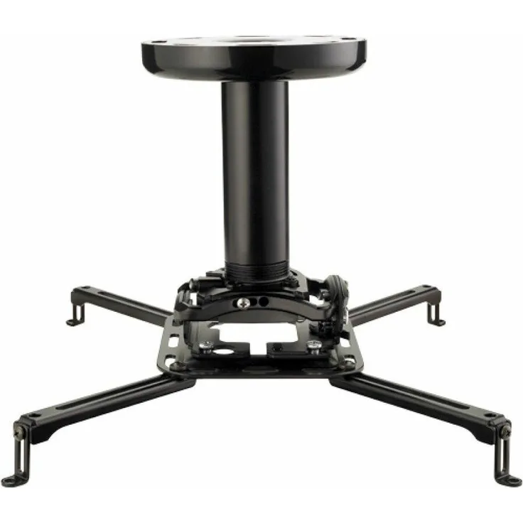 Sanus VP1 Projektor-Deckenhalterung, Halterung für DLP- und LCD-Beamer bis 15,91 kg, schwarz