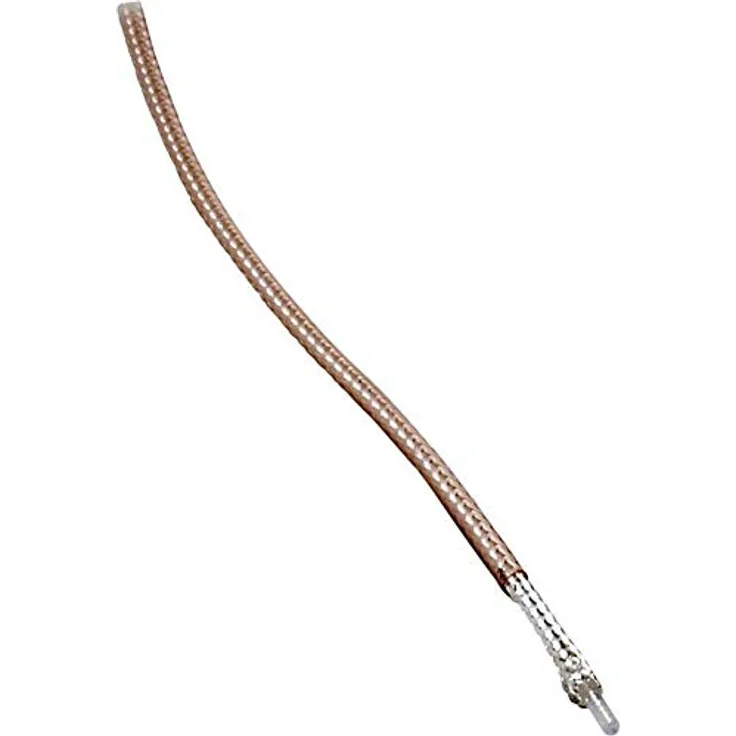 BKL ELECTRONIC 1511006/5 Koaxialkabel RG178 B/U 50, transparent, Außendurchmesser 1,80 mm, 5 m Länge
