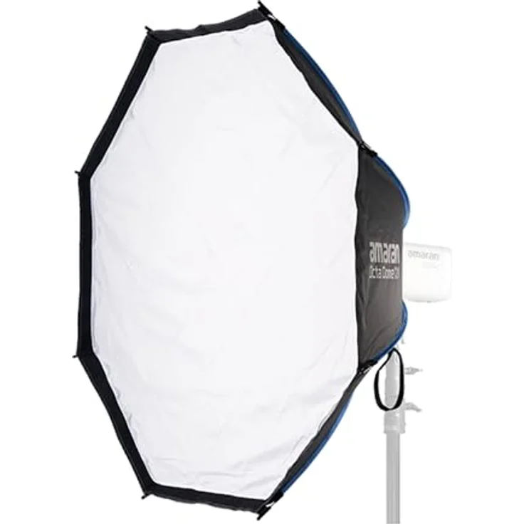 Amaran Octa Dome 120, große achteckige Bowens Mount Softbox für weiches Licht, kompatibel mit Leuchten bis 600 Watt – Bild 3
