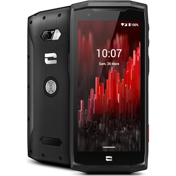 CROSSCALL Core-M5 12,6 cm (4.95") Hybride Dual-SIM 4G USB Typ-C 4 GB 64 GB 4000 mAh - Schwarz – Bild 5