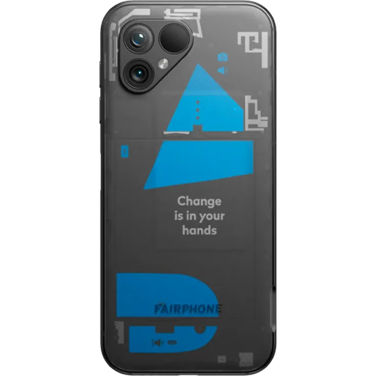 Fairphone 5 Smartphone 16,4cm (6,46 Zoll) OLED-Display, 256GB interner Speicher, 8GB RAM, Dual-SIM, Android 13, Transparent edition – Bild 2