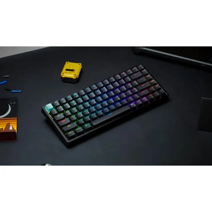 Keychron K2 HE Kabellose Magnetische Tastatur, 2.4Ghz/Bluetooth/USB-C, RGB, Hot-swap, QMK/VIA, Gateron Magnetic Switch Nebula, Kompatibel mit Mac Windows Linux, Standard Edition Schwarz – Bild 2