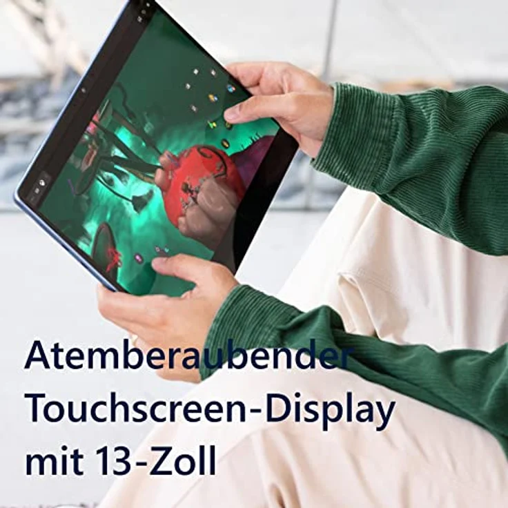 Microsoft Surface Pro 9, i5, 8GB RAM, 256GB SSD, Win 11 Home, 13 Zoll 2-in-1 Tablet/Laptop, Saphirblau, powered by Intel Evo Plattform – Bild 5