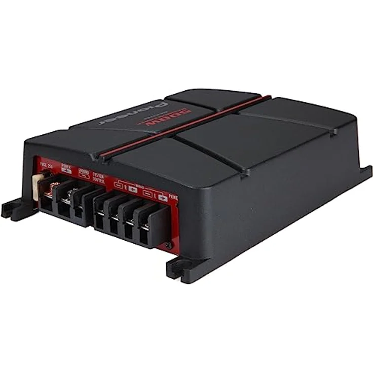 Pioneer GM-A3702, Brückbarer 2-Kanal-Verstärker mit 500 W, Frequenzgang 10Hz-70kHz, niedrige Verzerrung unter 0.05% – Bild 3