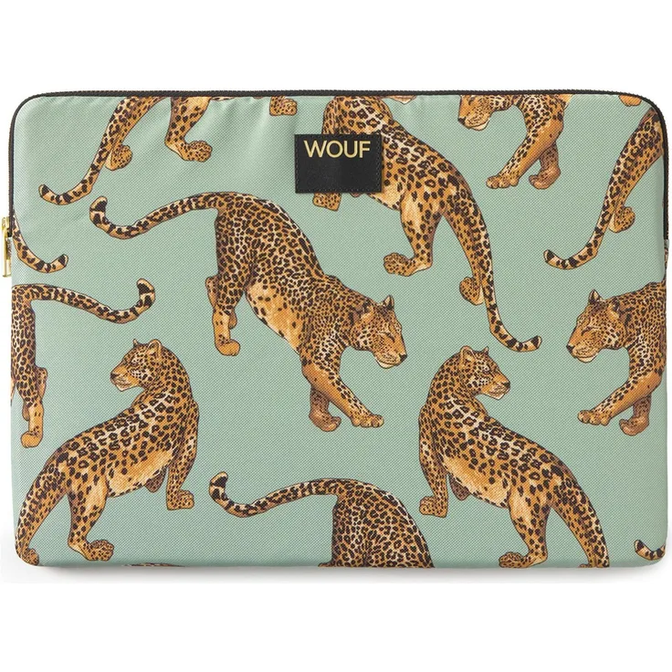 Wouf Daily Laptophülle 35.5 cm (15"), Notebooktasche für Laptops bis 15 Zoll, Schwarz