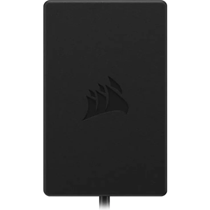 Corsair Interner 4-Port-Hub – 4X USB 2.0-Anschlüsse 9-polig – Einfache Anbringung per Magnet - Kompatibel mit meisten Intel- und AMD-Motherboards - Schwarz – Bild 2