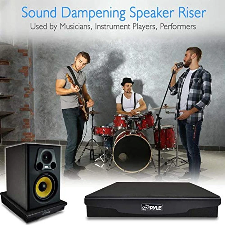 Pyle psi06 Akustik Sound Proof deadening Vibration Isolation Lautsprecher Boden – Bild 6