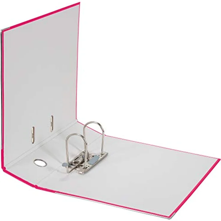 Falken Aktenordner 20x PP-Color-Ordner A4 Rücken 80mm mit Einsteckschild Pink, strapazierfähig und FSC zertifiziert – Bild 4