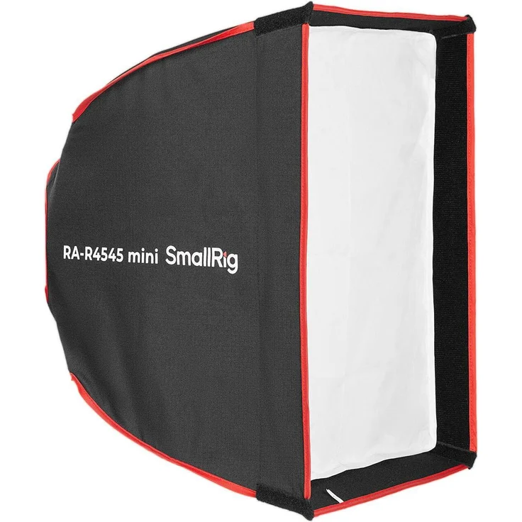 SmallRig RA-R4545 Mini Square Softbox 4683, 45 cm Softbox mit Diffusionsmatten und Wabengitter für COB-Leuchten