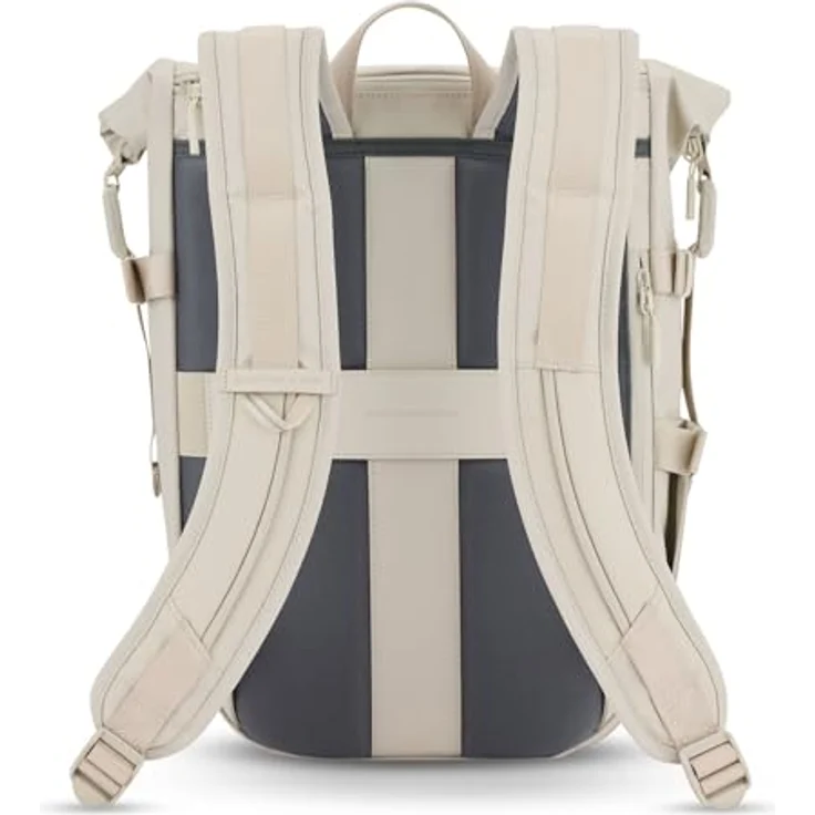 Kapten & Son Lisbon Backpack 18L, Freizeitrucksack mit Laptopfach, wasserabweisend, Sandstone beige – Bild 3