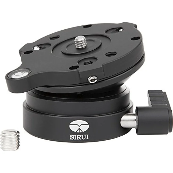 SIRUI LE-60 Nivellierkopf (Neigung 15°, Kugeldurchmesser 60mm) schwarz – Bild 5
