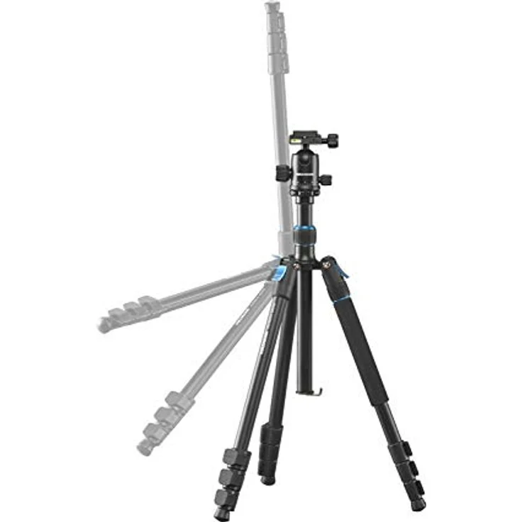 Cullmann Rondo 460M RB8.5 Allround-Dreibeinstativ mit Kugelkopf, Tragkraft 4kg, Packmaß 43,5cm, Auszugshöhe 159,5cm – Bild 2