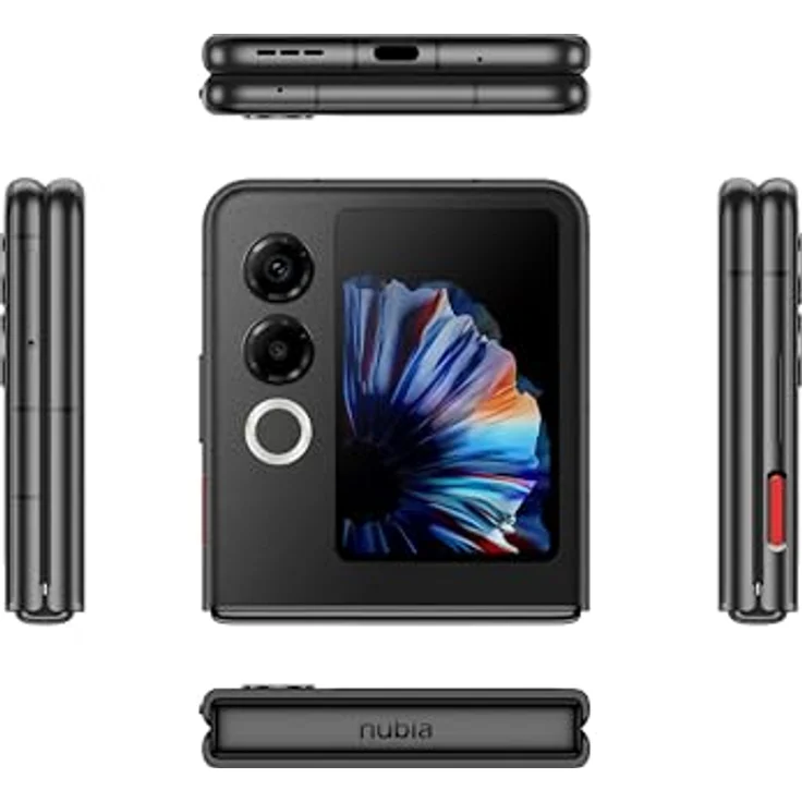 Nubia Flip 2 5G, Smartphone mit 8GB RAM, 256GB Speicher und 2790x1188 Pixel Display, schwarz – Bild 5