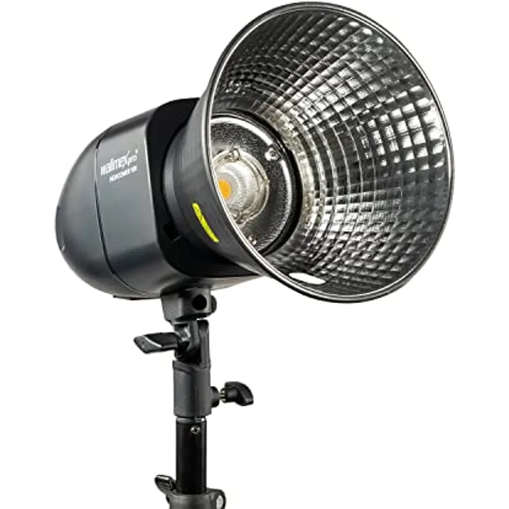 Walimex pro Newcomer 100 Studioblitz II - 100 Ws Blitzleistung, auslösen per Funk 2,4GHz, LED-Einstelllicht, Blitzdauer 1/800-1/1200s, Bowens/walimex pro-Anschluss, ideal für kleine Studios