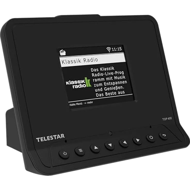 Telestar TOP 400 Internetradio, DAB+/FM, schwarz