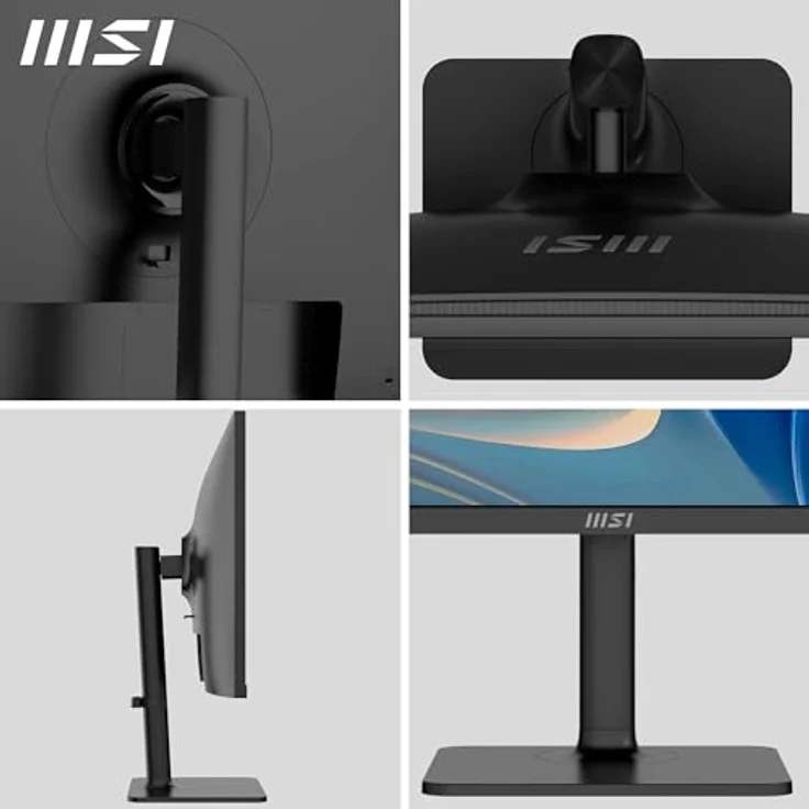 MSI Modern MD272UPHG 27-Zoll-UHD Office Monitor – 3840 x 2160 IPS Panel, 60 Hz, TÜV Rheinland Eye Comfort, VESA Mountable, 4-Wege Adjustable, HDMI 2.0b, DisplayPort 1.4a, Type-C, USB-B, USB-A – Bild 5