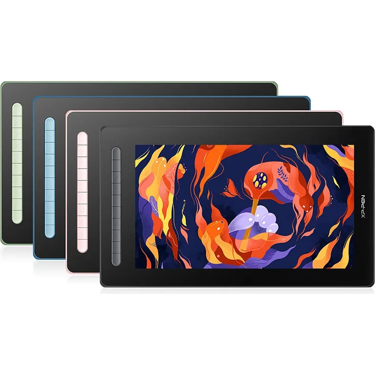 XP-PEN Artist 16 (2. Generation) Grafiktablett mit Display - 127% sRGB, X3 Smart Chip Technologie, 4 Farbvarianten