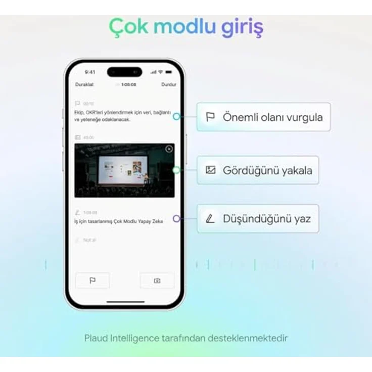Plaud Note Pro Black AI-Sprachaufzeichnungsgerät – Bild 8