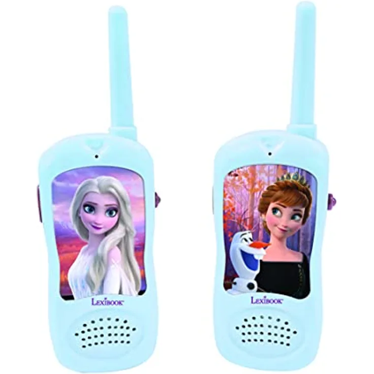 Lexibook TW11FZ Frozen Walkie Talkies, 120 m Reichweite, ergonomisches Design mit Elsa, Anna und Olaf, ab 3 Jahren