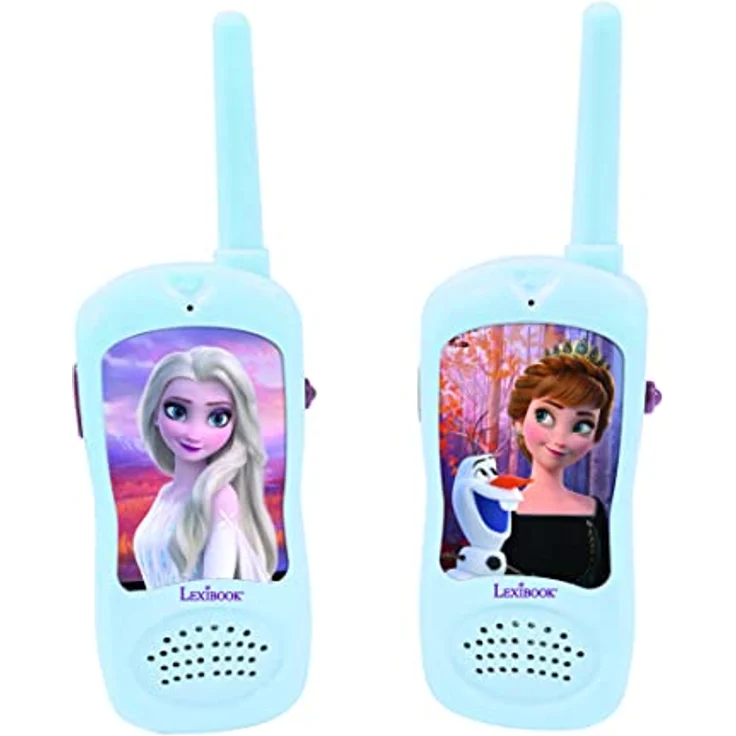 Lexibook TW11FZ Frozen Walkie Talkies, 120 m Reichweite, ergonomisches Design mit Elsa, Anna und Olaf, ab 3 Jahren – Bild 1