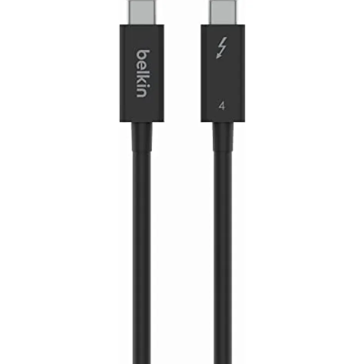 Belkin Thunderbolt 4-Kabel INZ002bt2MBK, USB-C 40Gb/s, 100W, 2m, schwarz