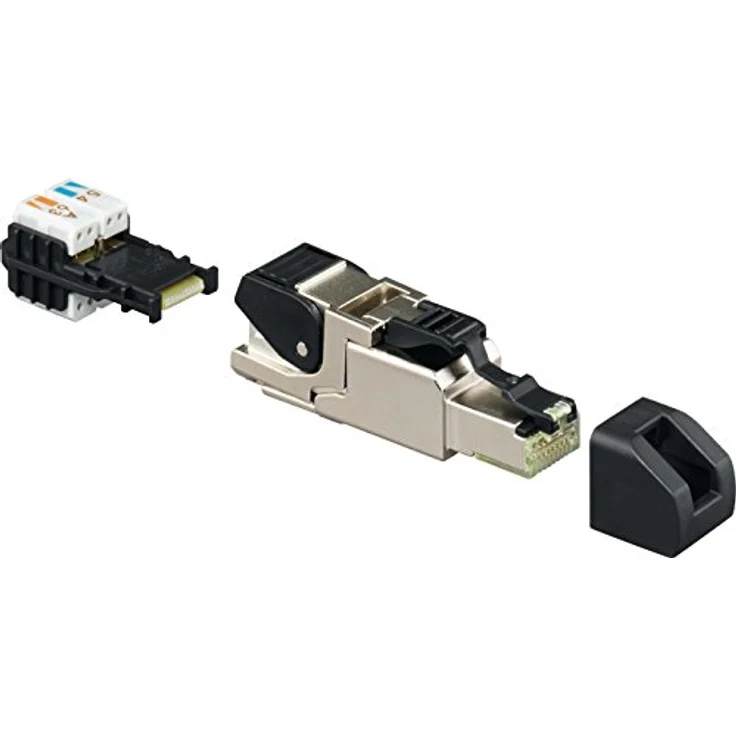 Rutenbeck 13900320 Universalstecker feldkonfektionierbar, US-Cat.6A iso B - Preisvergleich – Bild 2
