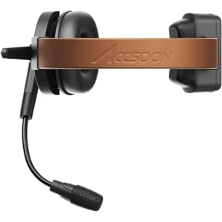 Accsoon Como SE 1H4R Kit (1 H + 4 R) - Wireless Headset System mit 400 Meter Reichweite - Ergonomisches Design – Bild 4