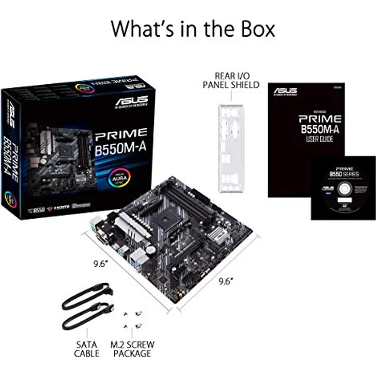 Asus PRIME B550M-A Mainboard Sockel AMD AM4 Formfaktor Micro-ATX Mainboard-Chipsatz AMD B550 – Bild 8