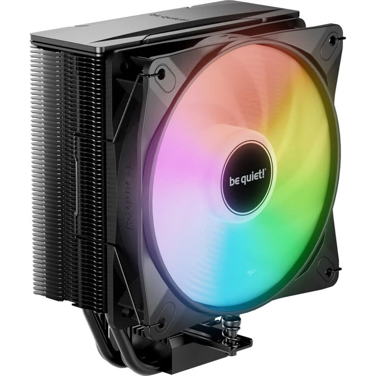 be quiet! Pure Rock 3 LX CPU-Kühler - 120mm, schwarz, mit sechs Heatpipes und ARGB-Beleuchtung – Bild 1