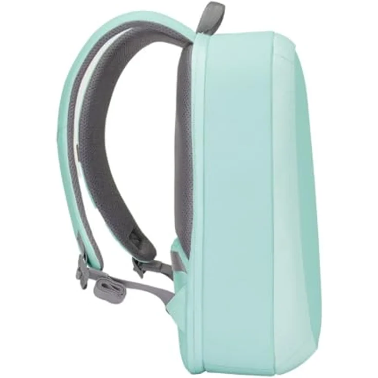 XD Design Bobby Edge Business-Rucksack, 46 cm Laptopfach aus 100% PET, iceberg green – Bild 6