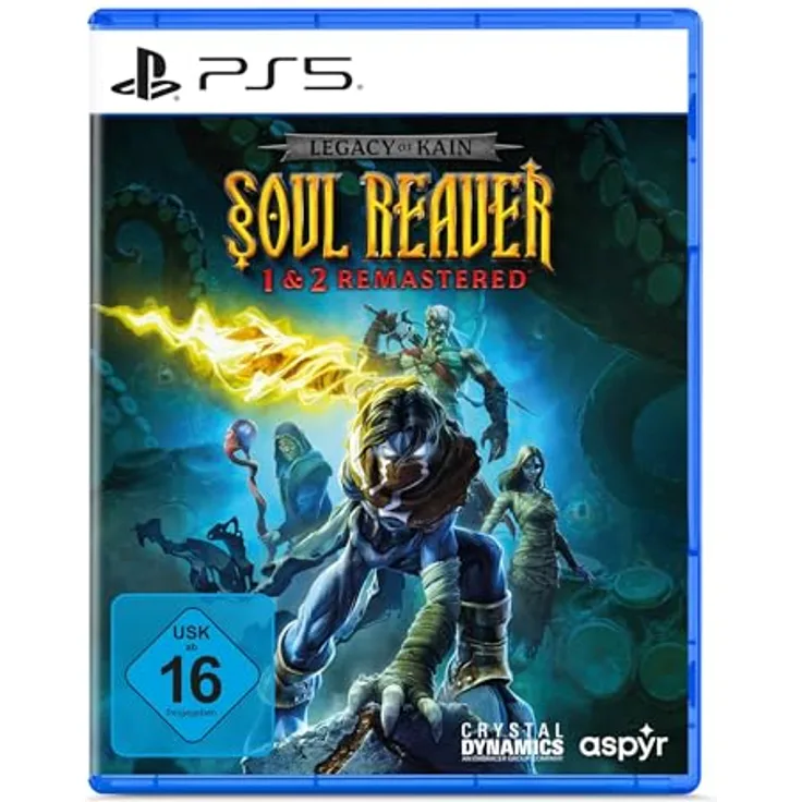 Aspyr Legacy of Kain: Soul Reaver 1 & 2 Remastered - PS5 Spiel mit überarbeiteter Grafik und epischer Vampir-Geschichte