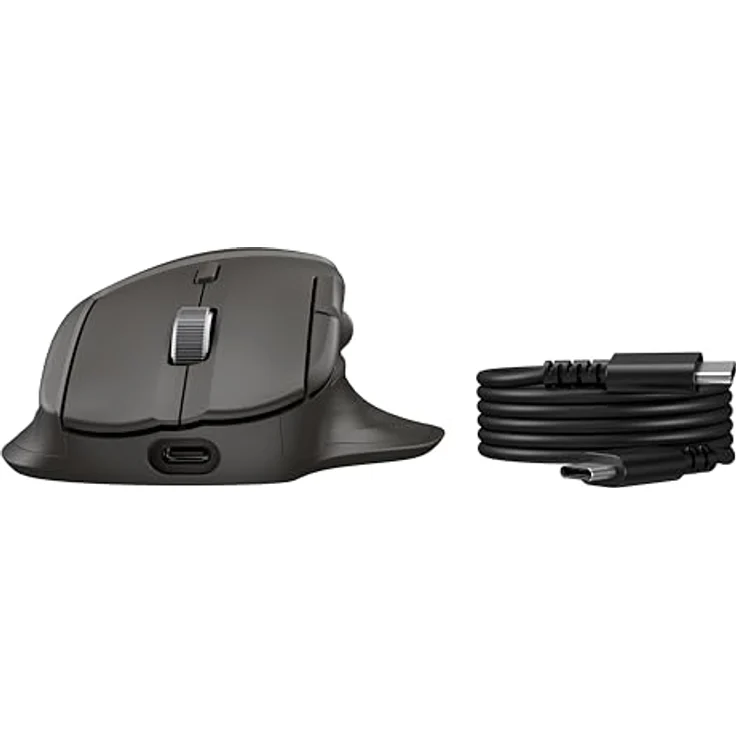 HP UF Scroll WRLS MSE 785M, Wireless Maus für EMEA-INTL EN, Schwarz – Bild 1