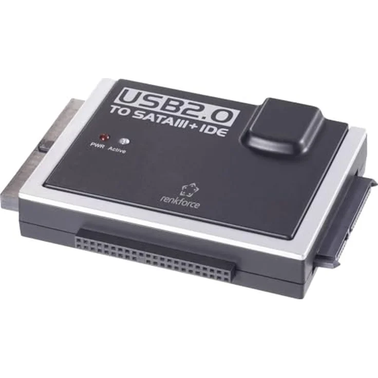 Renkforce USB 2.0 zu IDE+SATA Konverter (1277995) – Bild 2
