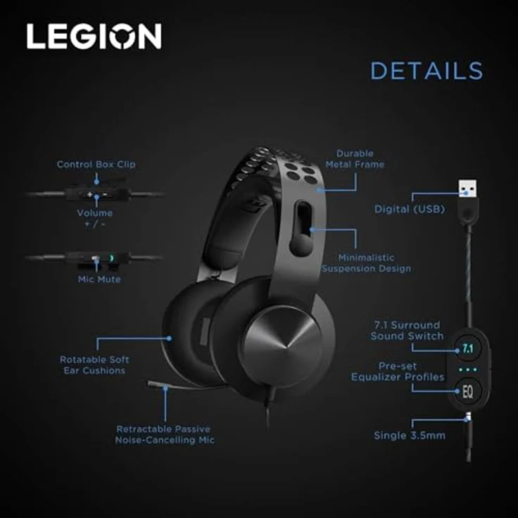LENOVO Legion H500 Pro 7.1 – Bild 6