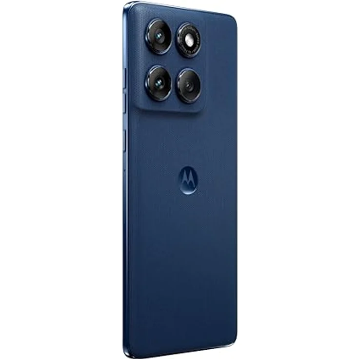 Motorola edge 60, Smartphone mit 6,67" Super-HD-Display, 50 MP Quad-Kamera, 8 GB RAM, 256 GB Speicher, 5G, IP68/IP69, blau – Bild 5