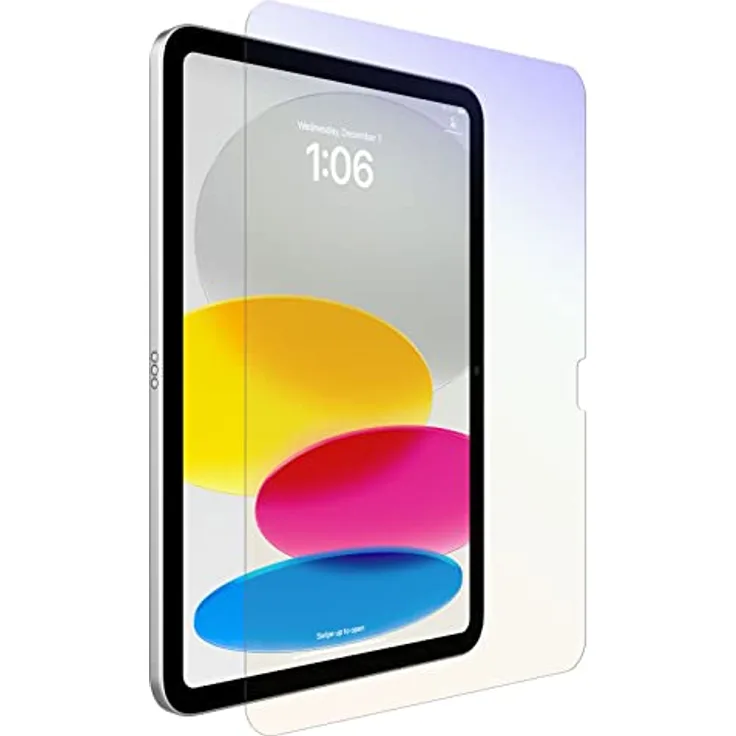 OtterBox Kids Blue Light Alpha Glass Displayschutz für iPad 10,9" (10. gen 2022), gehärtetes Glas, x2 Kratzschutz, antimikrobiellef, Keine Einzelhandelsverpackung