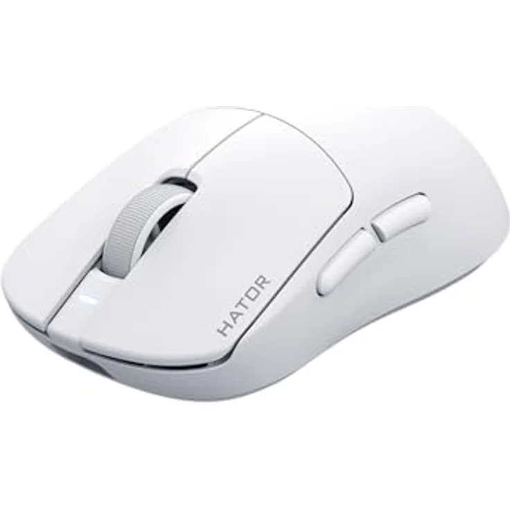 HATOR Quasar 3S Ultima 8K Wireless (White) - 46g ultraleichte Gaming-Maus, PixArt PAW3950 Sensor, 30.000 DPI, 3 Verbindungsmodi – Bild 5