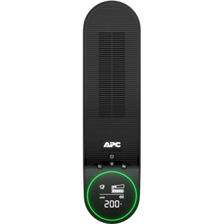 APC Back-UPS Pro, 2200VA/1320W, Tower, 230V, 4X Schuko-Steckdosen und 2X IEC C13-Steckdosen, RGB-Lichter, Sinuswelle Pure, Midnight (Black) – Bild 2