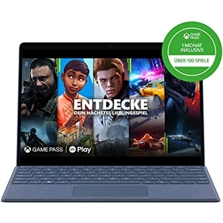 Microsoft Surface Pro 9, i5, 8GB RAM, 256GB SSD, Win 11 Home, 13 Zoll 2-in-1 Tablet/Laptop, Saphirblau, powered by Intel Evo Plattform – Bild 4