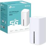 TP-Link Archer NX600, 5G LTE WLAN Router mit AX3600 Dualband Wi-Fi 6, 1 × 2,5G-Port + 2 × 1G-Ports, Web- und APP-Verwaltung, Plug-and-Play