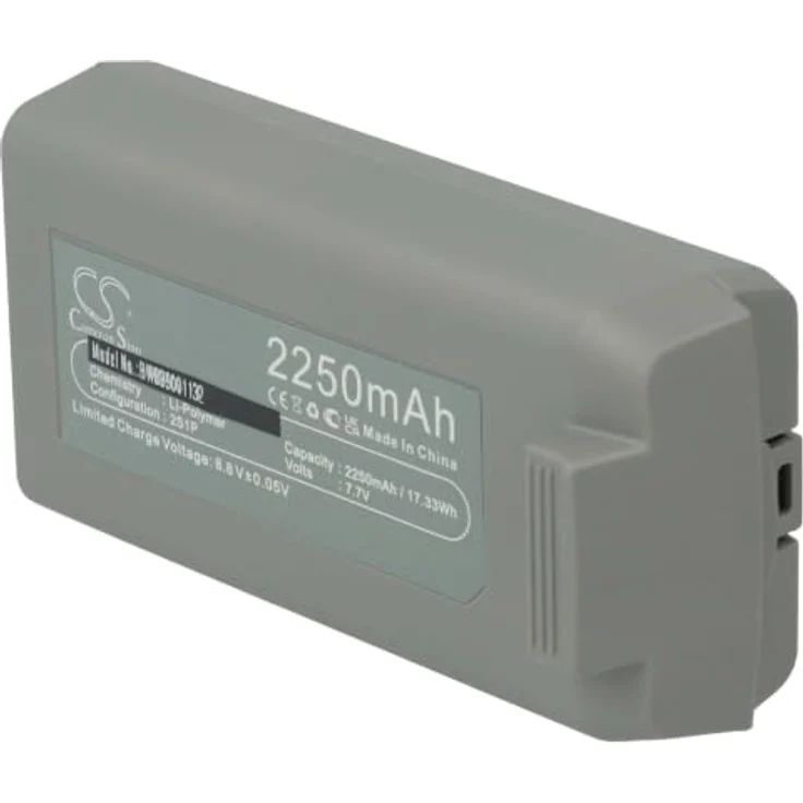 vhbw 2250 mAh Li-Polymer Akku für DJI Mavic Mini SE und Mini 2 Drohne, grau, leistungsfähiger wiederaufladbarer Ersatzakku – Bild 9
