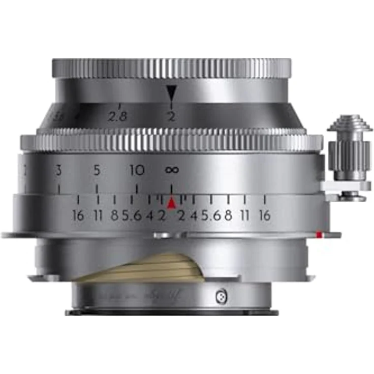THYPOCH Eureka 50mm f2 M Mount-Brass Version, Weitwinkel-Objektiv mit klassischem Design und goldener Brennweite – Bild 5