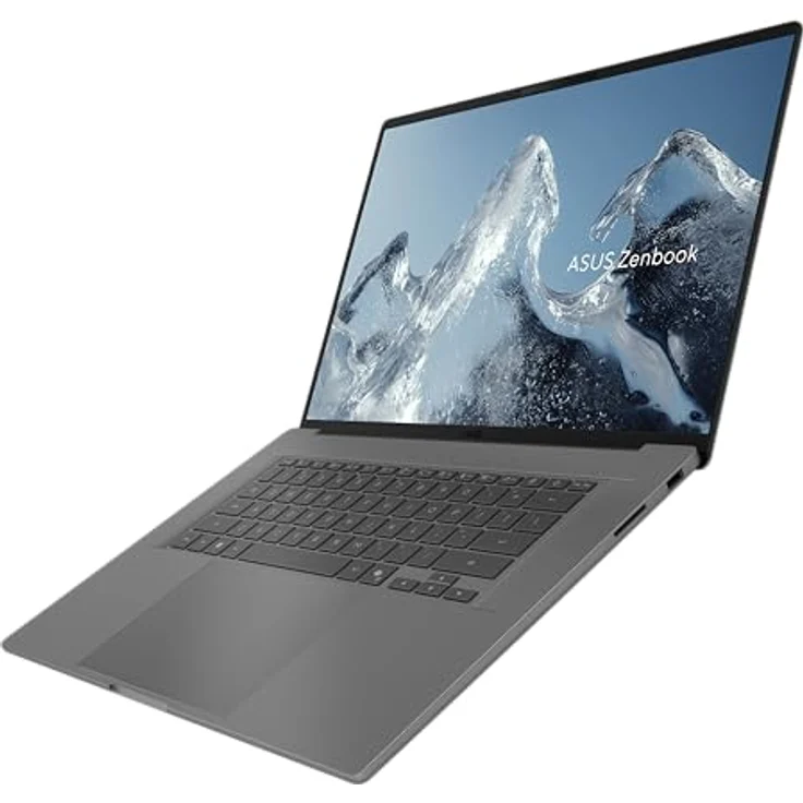 Asus Zenbook A14 UX3407QA-QD496W, WUXGA Notebook 14 Zoll (1920 x 1200), 32 GB RAM, 1 TB SSD, Qualcomm Snapdragon bis 2,97 GHz, Windows 11 Home, Grau – Bild 3