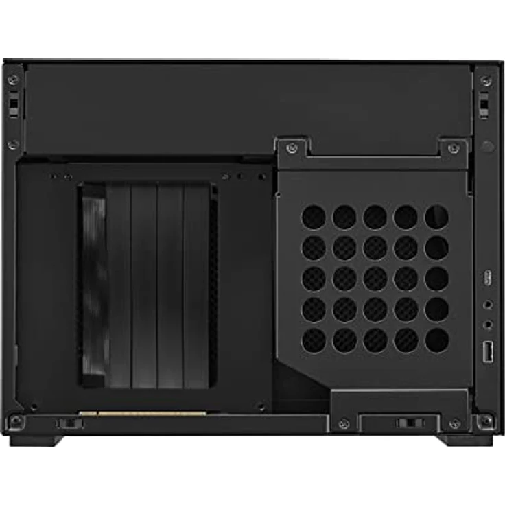 Lian Li Lian-Li Kompatibles A4-H2O X4 Mini-ITX Gehäuse, PCIE4.0 Riserkabel - Schwarz – Bild 5
