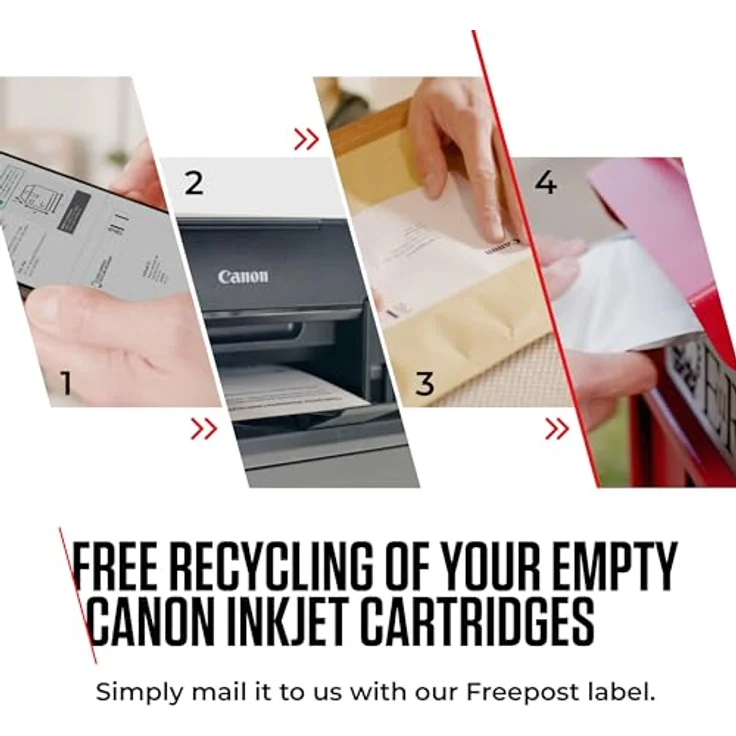 Canon PG-540L, Doppelpack Pigmentschwarz Tintenpatronen, 2x 11 ml, bis zu 600 Seiten – Bild 6