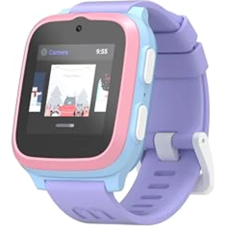 myFirst Fone S3 Kinder-Smartwatch, GPS-Tracker, 4G Telefon & Chat, IPX8 wasserdicht, 1.4" IPS Display, 8GB Musikplayer, Kamera, Herzfrequenzsensor, für Kinder 3–12 Jahre – Bild 3