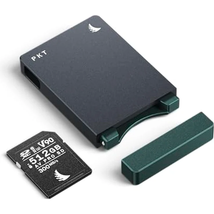 Angelbird Card Reader PKT SD, SDXC UHS-I/UHS-II Kartenlesegerät mit 5 Gb/s Übertragungsgeschwindigkeit – Bild 5