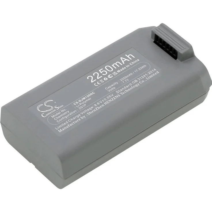 CS Cameron Sino CS-DJM120RC, LiPo Modellbau-Akkupack für DJI Mavic Mini SE und Mini 2, 2250 mAh, 7.7 V, hohe Energiedichte, kompakt und leicht